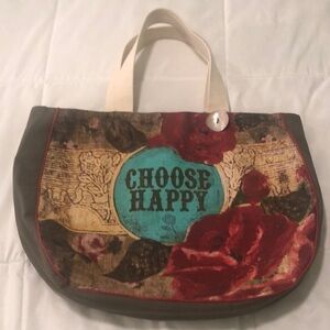 Melody Ross Brave girl canvas bag with saying